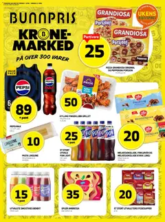 Forhåndsvis Bunnpris Bergen kundeavis fra butikk Bunnpris gyldig fra 07/04/2026