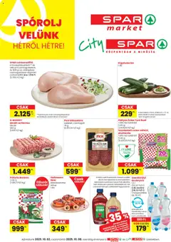 Spar Market - Akciós újság Spar Market megtekintése, amely érvényes 2025.10.02.-től