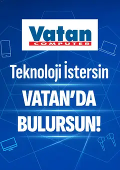 Vatan Bilgisayar İndirim 08.12.2025 - Broşürünün önizlemesi