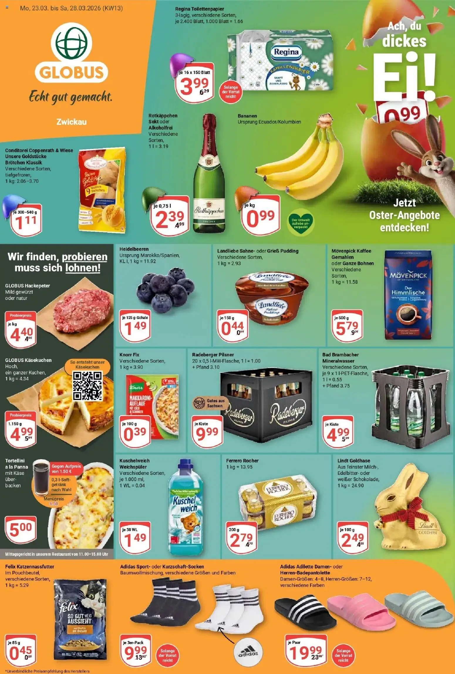 Vorschau von dem Prospekt des Geschäftes Globus, gültig ab dem 23.03.2026