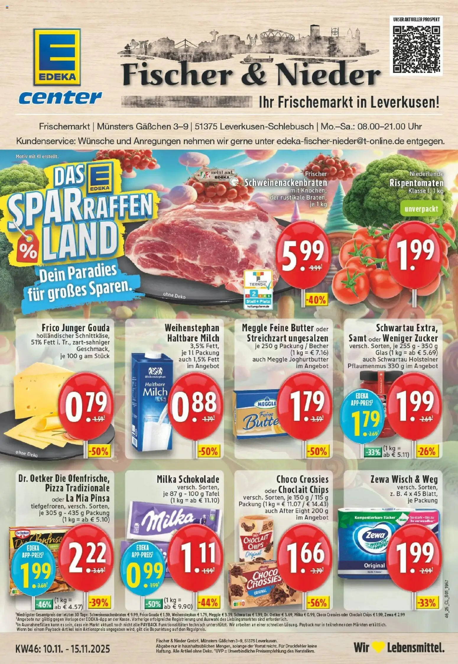 Vorschau von dem Prospekt des Geschäftes Edeka, gültig ab dem 10.11.2025