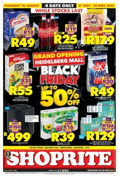 Preview of Shoprite flyer valid from 27/11/2025