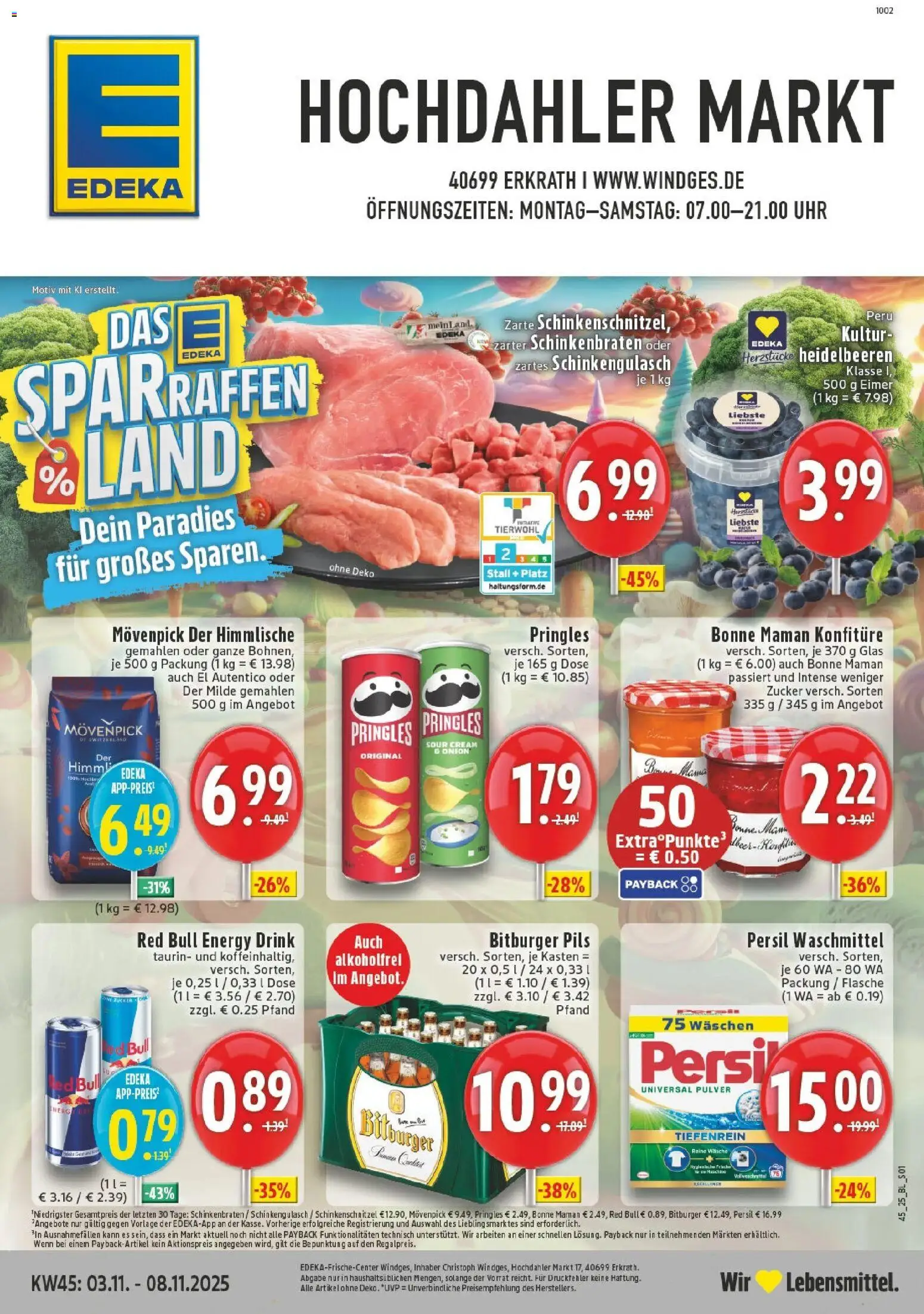 Vorschau von dem Prospekt des Geschäftes Edeka, gültig ab dem 02.11.2025