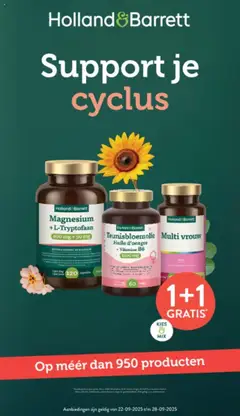 Voorbeeld van Folder van winkel Holland & Barrett geldig vanaf 22-09-2025