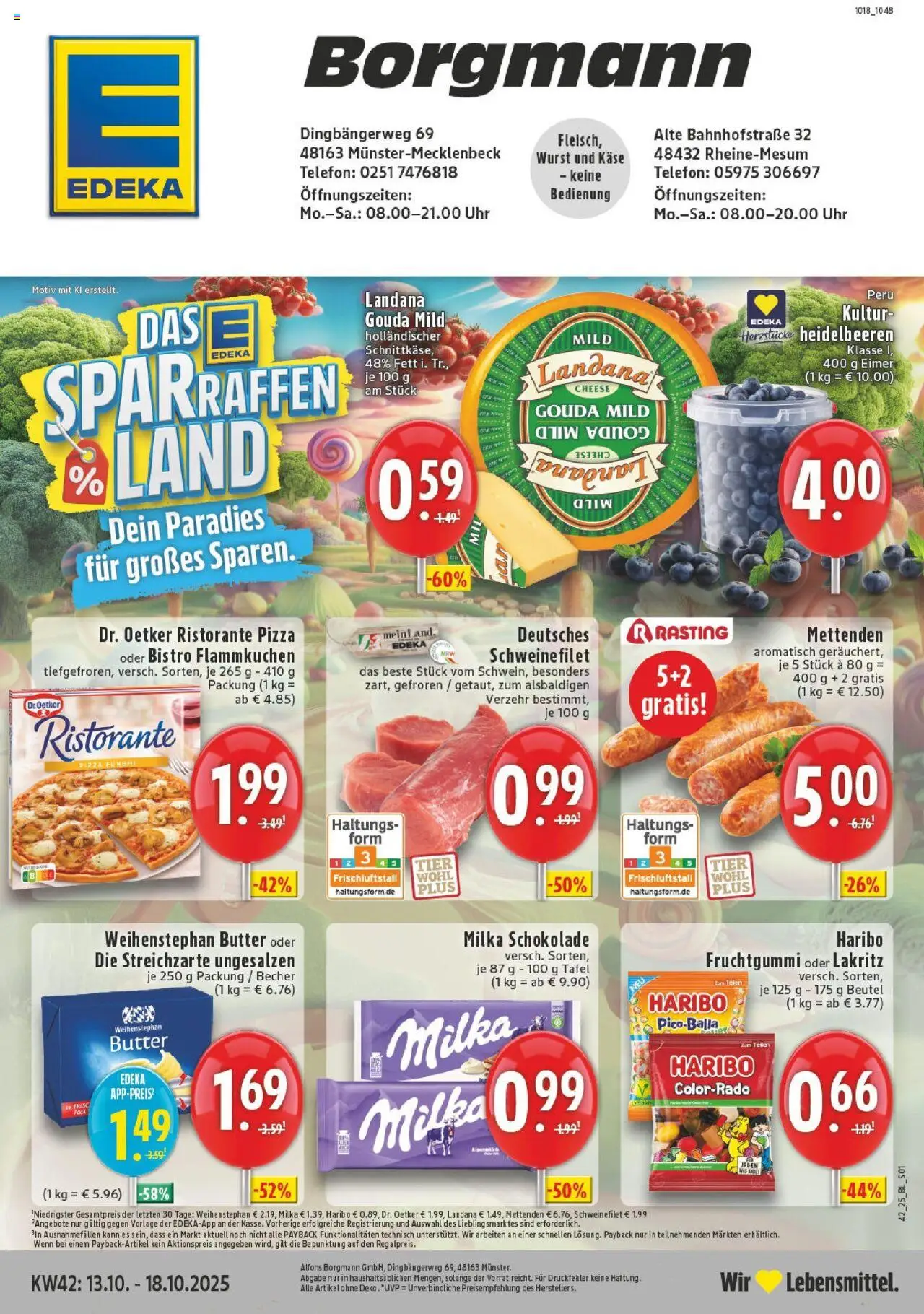 EDEKA Prospekt ab 13.10.2025 - Prospekt Münster Online