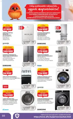 Auchan - Akciós újság Auchan megtekintése, amely érvényes 2025.12.04.-től | Oldal: 88