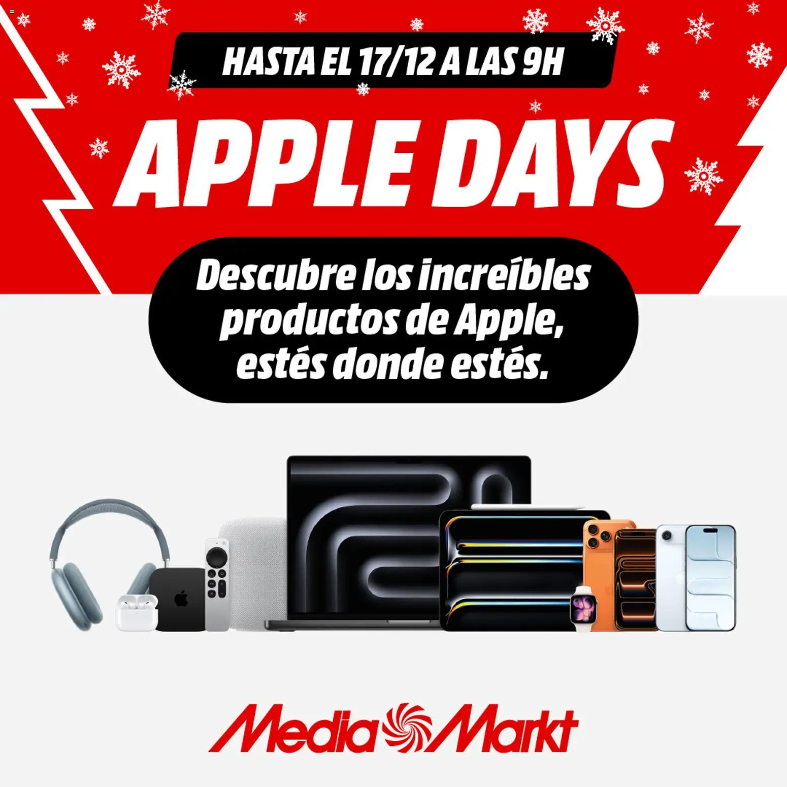 Vista previa del folleto de la tienda Media Markt válido desde el 12/12/2025 