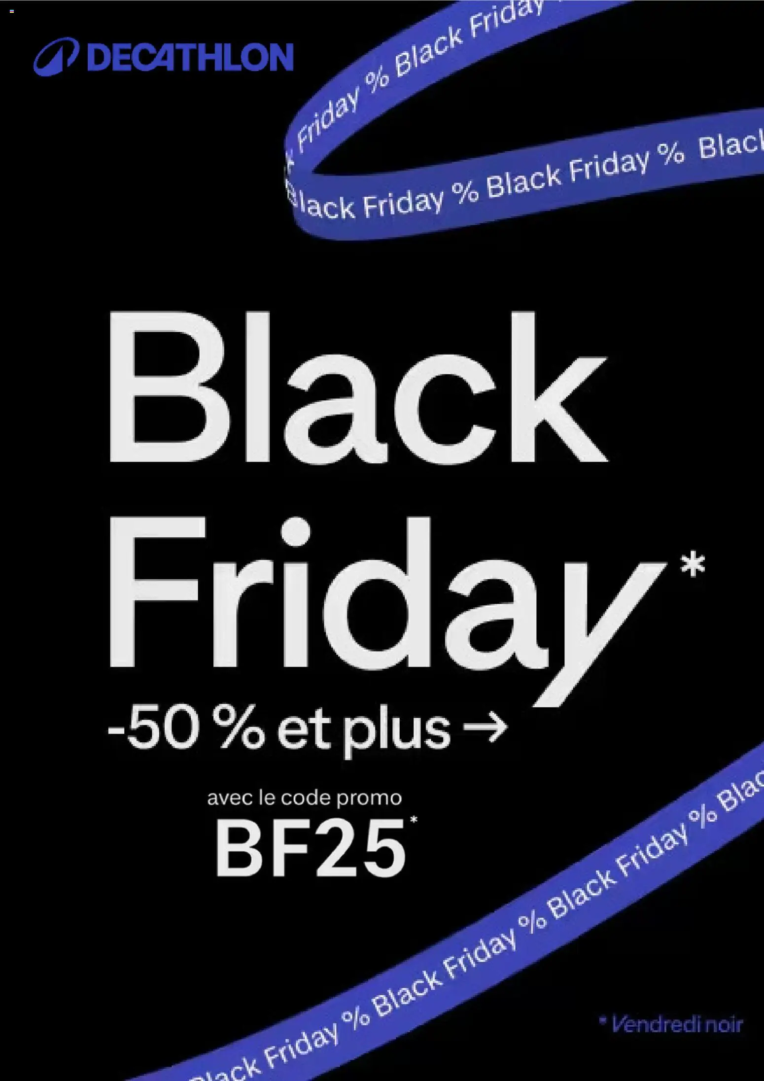 Prévisualisation de Black Friday du magasin Decathlon formulaire valide 14/11/2025