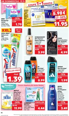 Vorschau von dem Prospekt des Geschäftes Kaufland, gültig ab dem 13.11.2025 | Seite: 42