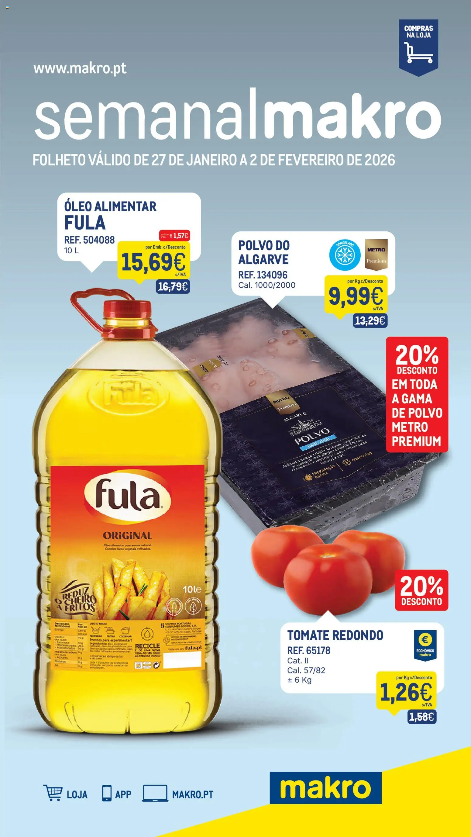 Pré-visualização do folheto da loja Makro válida a partir de 27/01/2026