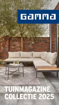 Voorbeeld van Tuinmeubelen magazine van winkel GAMMA geldig vanaf 12-03-2025