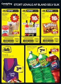 Eksempel på tilbudsavis Danske kupontilbud fra butik Calle gyldig fra 20/08/2025