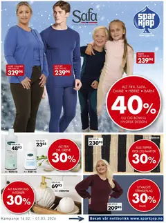 Forhåndsvis Kundeavis fra butikk Spar Kjøp gyldig fra 16/02/2026