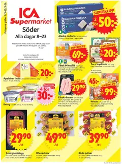 Förhandsgranska reklamblad Malmö från butik ICA Supermarket gäller från 09/03/2026