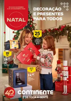 Pré-visualização do folheto da loja Continente válida a partir de 18/11/2025