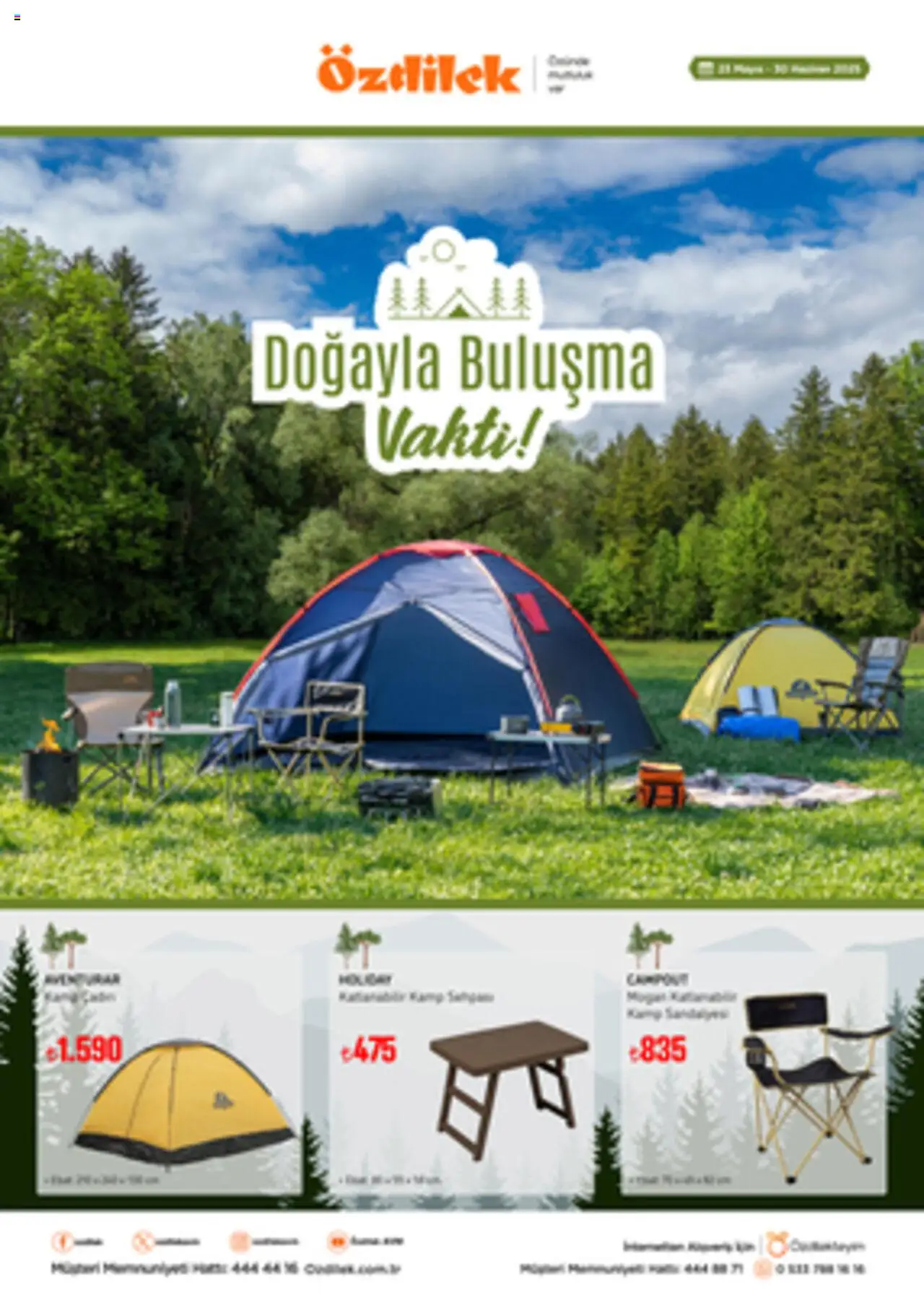 Özdilek Doğayla Buluşma Vakti (23 Mayıs 2025 - 30 Haziran 2025) - Sayfa numarası 1