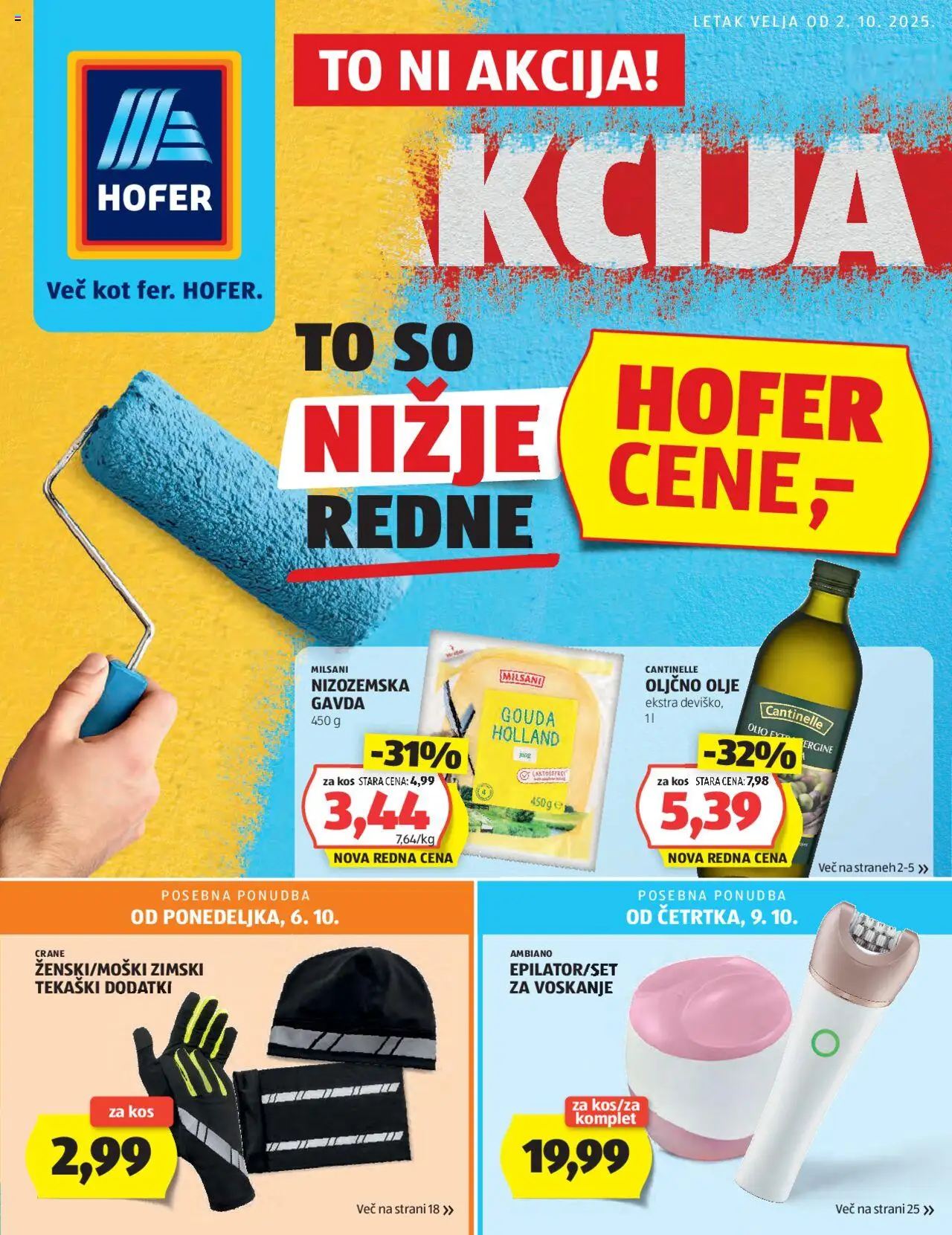 Hofer Katalog od 02.10.2025 - aktualna ponudba - stran 1