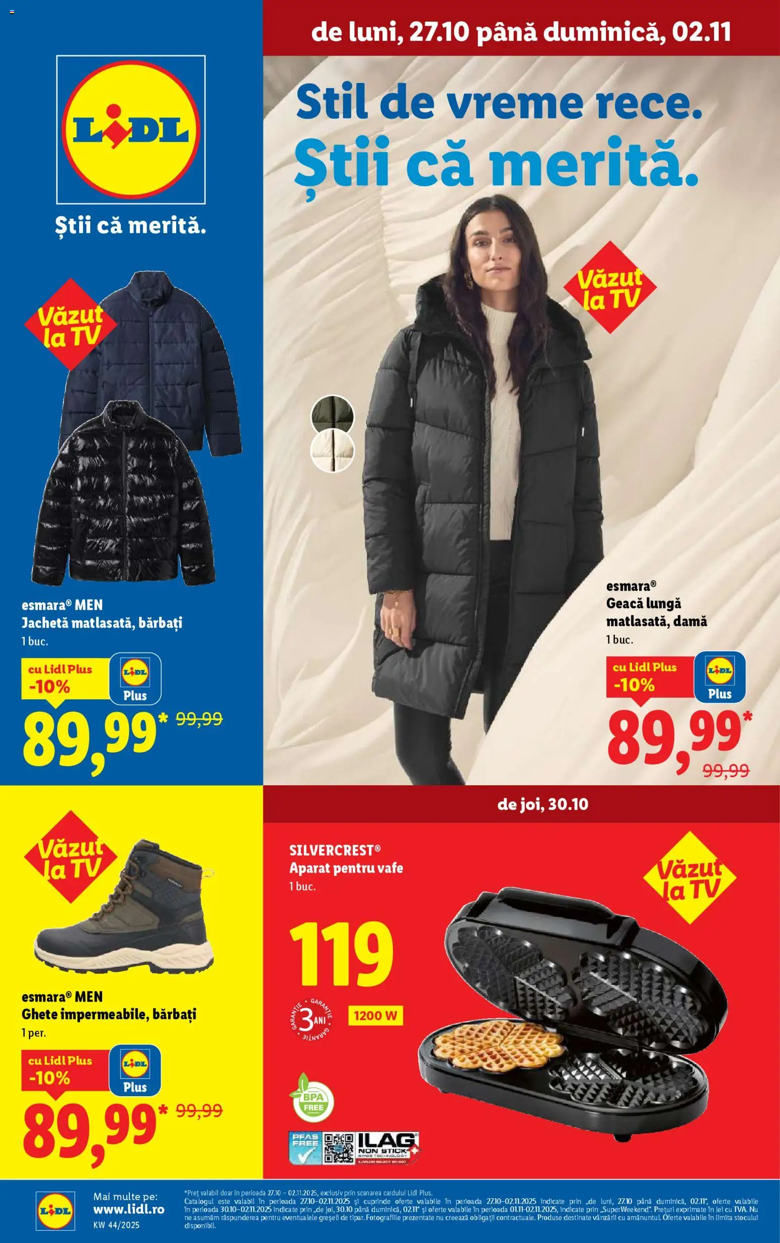 Catalog Lidl online de la 27.10.2025 - Oferta produse - Pagină 1