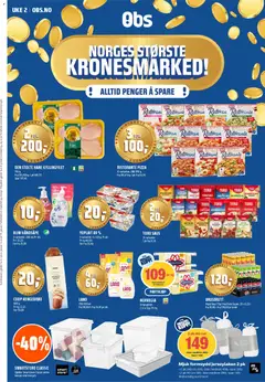 Forhåndsvis Kundeavis fra butikk Coop Obs gyldig fra 04/01/2026