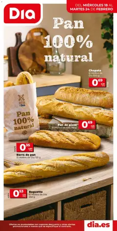 Vista previa del folleto de la tienda Dia válido desde el 18/02/2026 