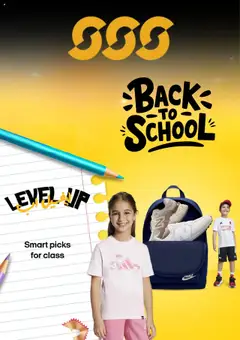 Preview of the catalogue Back to school of store Sun & Sand Sports valid from 7 Aug, 2025