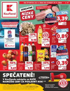 Náhľad Kaufland letáku platného od 23.04.2026
