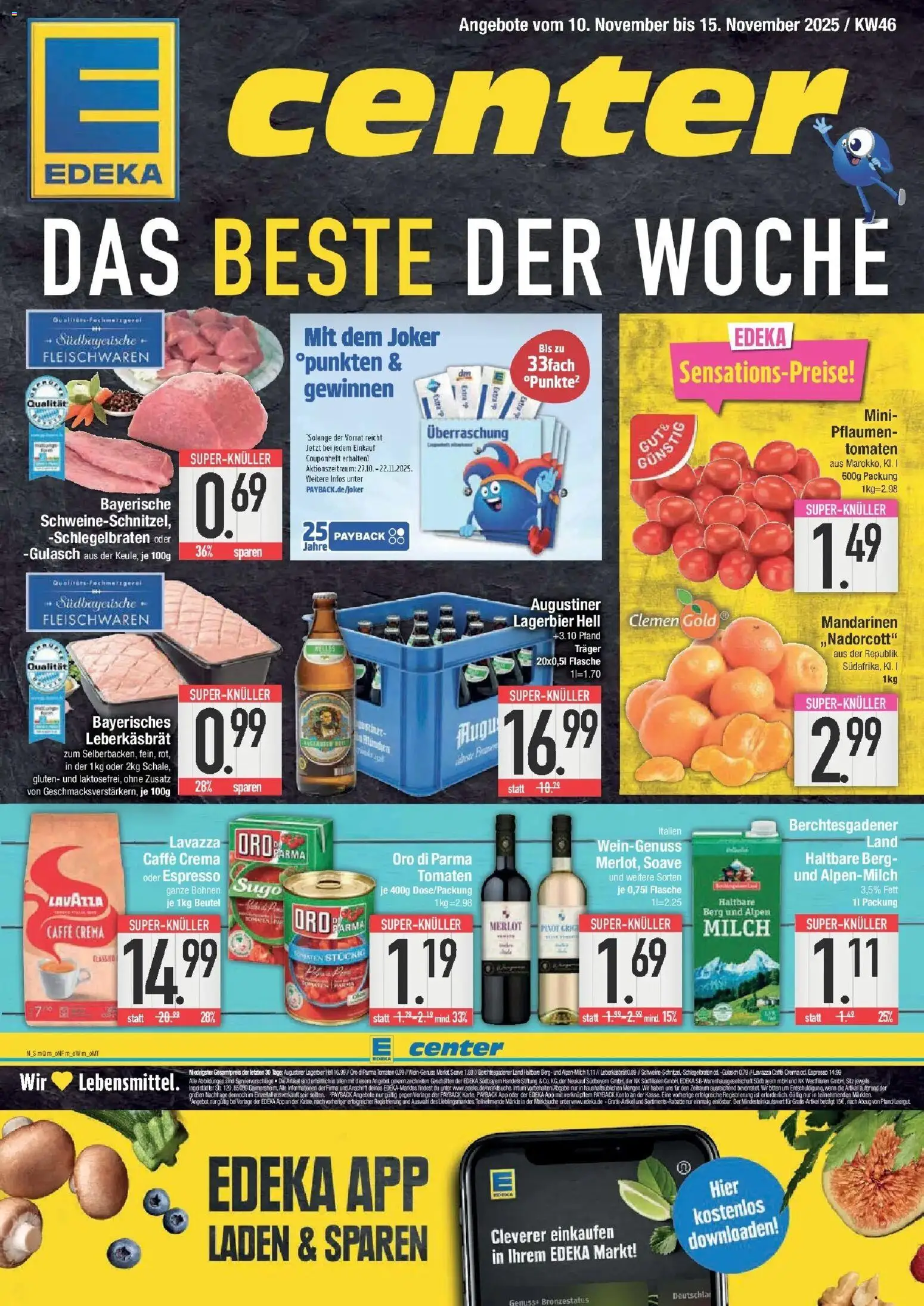 Vorschau von dem Prospekt des Geschäftes Edeka, gültig ab dem 10.11.2025