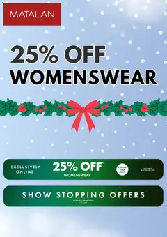 Preview of Matalan Offers valid from 11/12/2025
