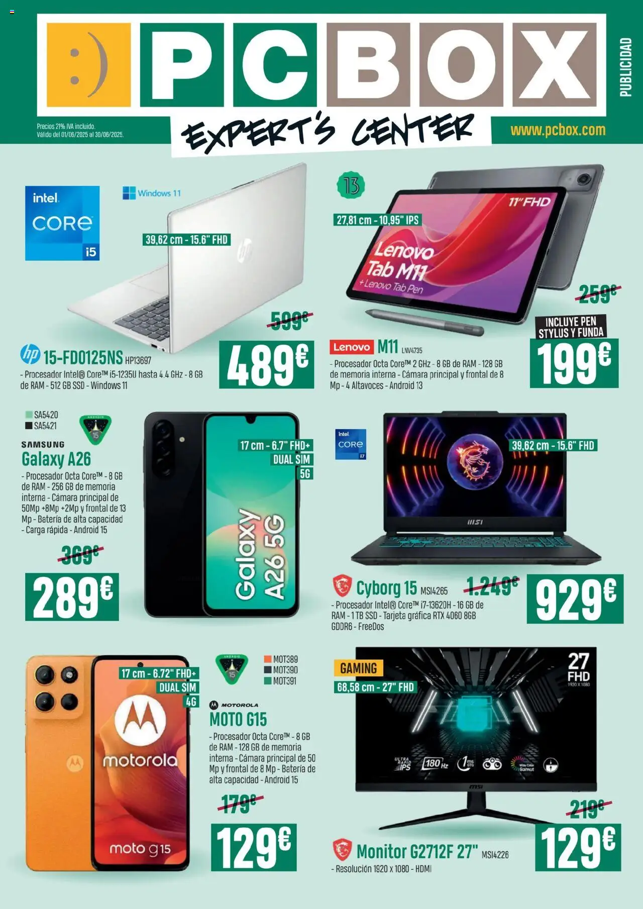 PC Box Folleto > 01/06 - 30/06/2025 > Ofertas