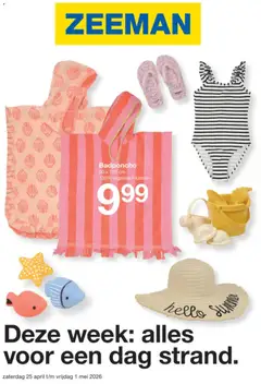 Prévisualisation de Zeeman Folder du magasin Zeeman formulaire valide 25/04/2026