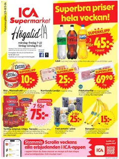 Förhandsgranska reklamblad Stockholm från butik ICA Supermarket gäller från 02/03/2026