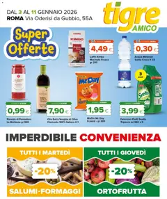 Anteprima dell'opuscolo Volantino Amico Roma dal negozio Tigre valido da 03/01/2026
