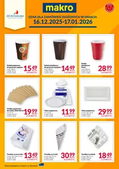 Pogląd gazetki "Huhtamaki" ze sklepu Makro ważnej od 16.12.2025