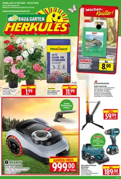 Vorschau von dem Prospekt des Geschäftes HERKULES, gültig ab dem 27.04.2026