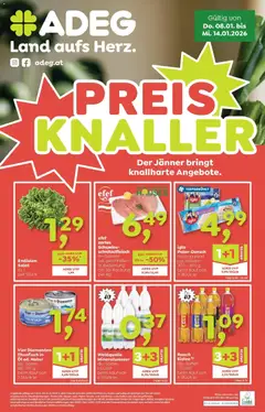 Vorschau der Angebote: ADEG Hollersbach, Hohenberg gültig ab 08.01.2026