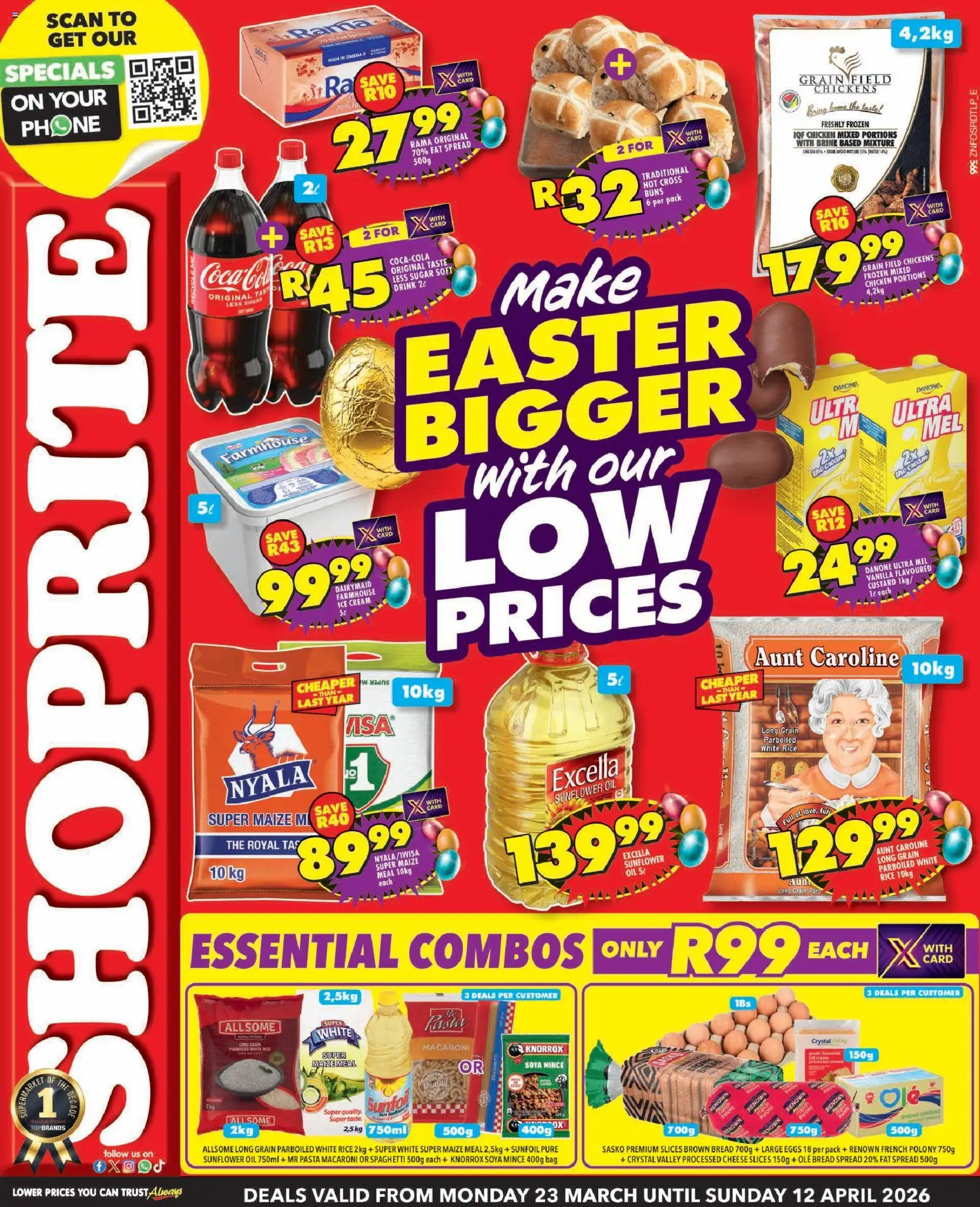 Preview of Shoprite flyer valid from 23/03/2026
