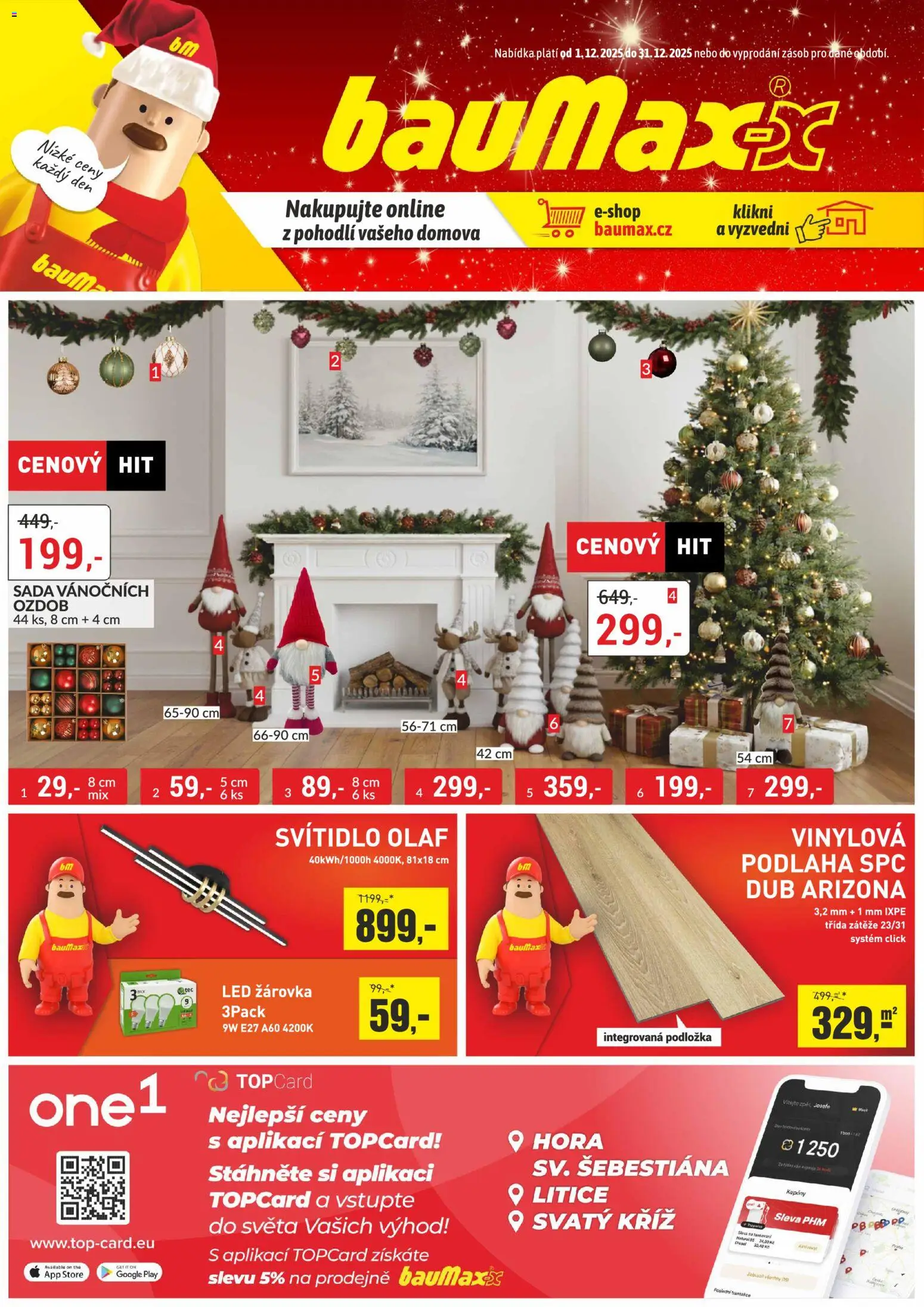 Náhled nabídky: BAUMAX Leták - Cheb, Otvice, Plzeň platný od 01.12.2025