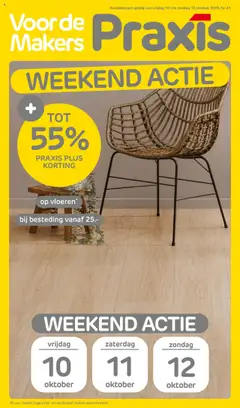 Voorbeeld van Folder week 41 van winkel Praxis geldig vanaf 10-10-2025