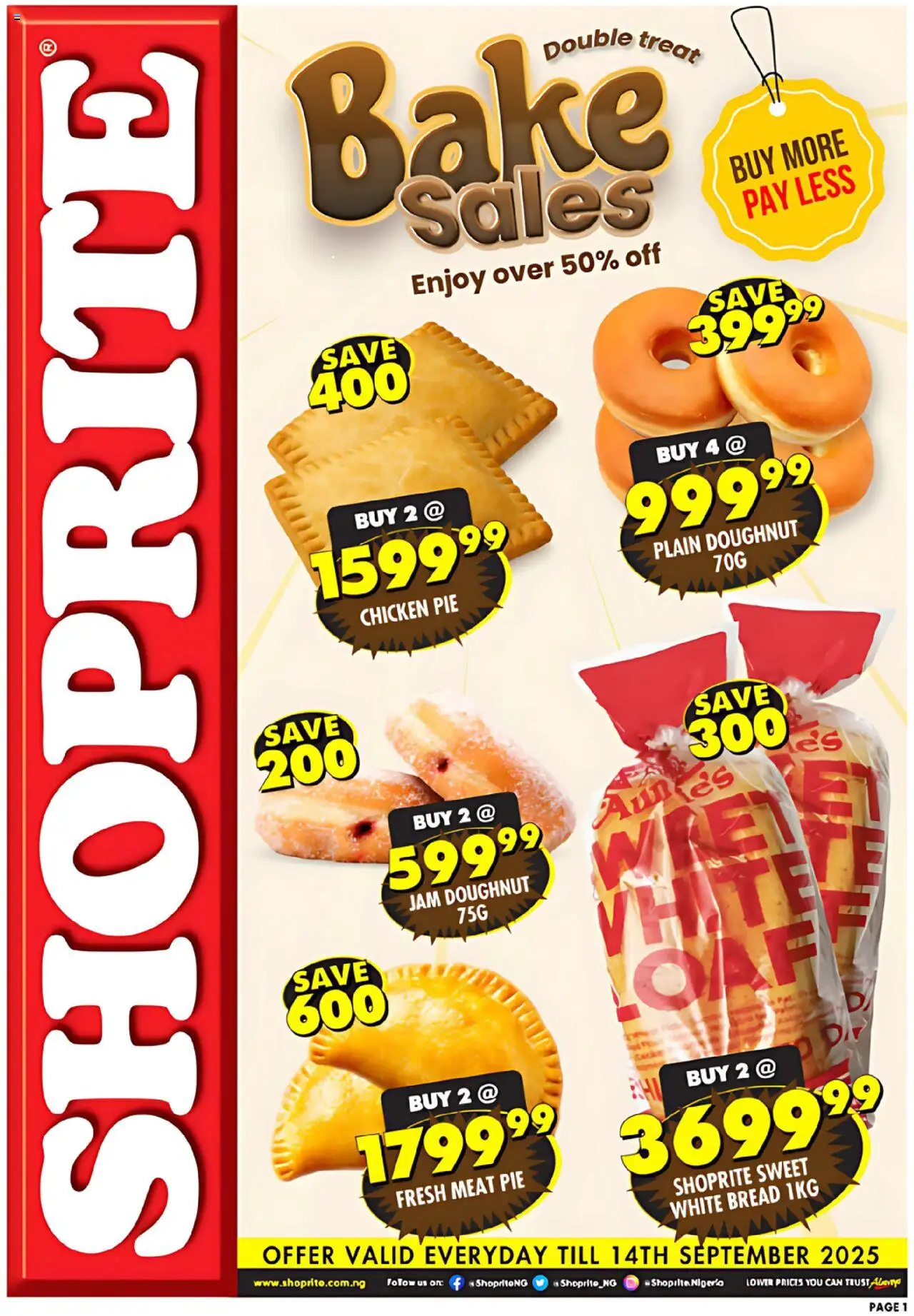  Shoprite Bake Sales (05/08/2025) - special deals - Page 1