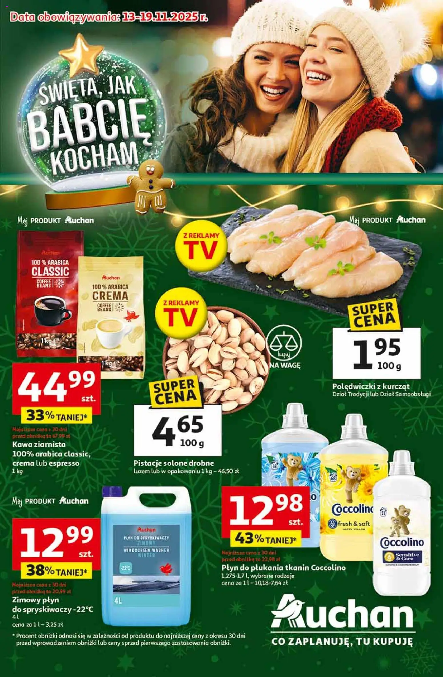 Pogląd gazetki "Black Friday" ze sklepu Auchan ważnej od 13.11.2025