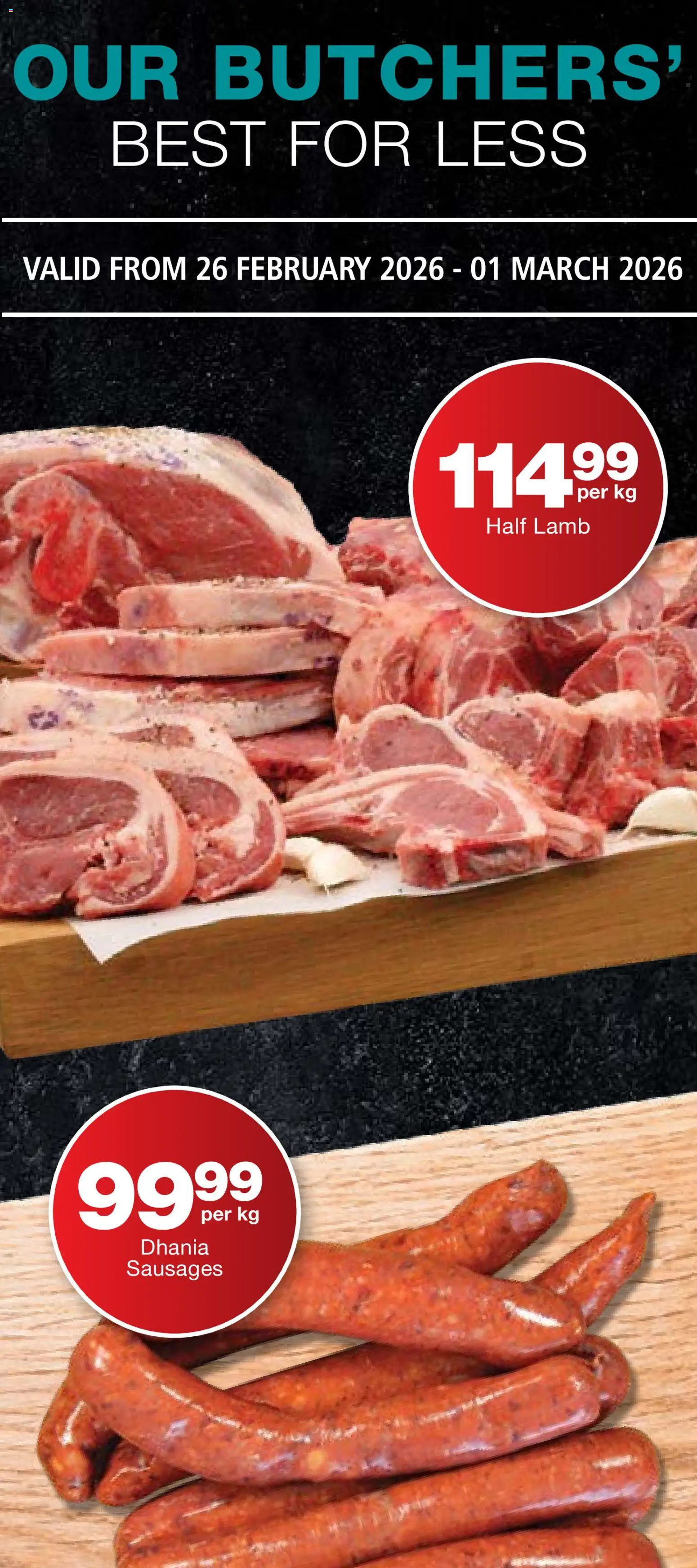 Preview of Checkers flyer valid from 26/02/2026