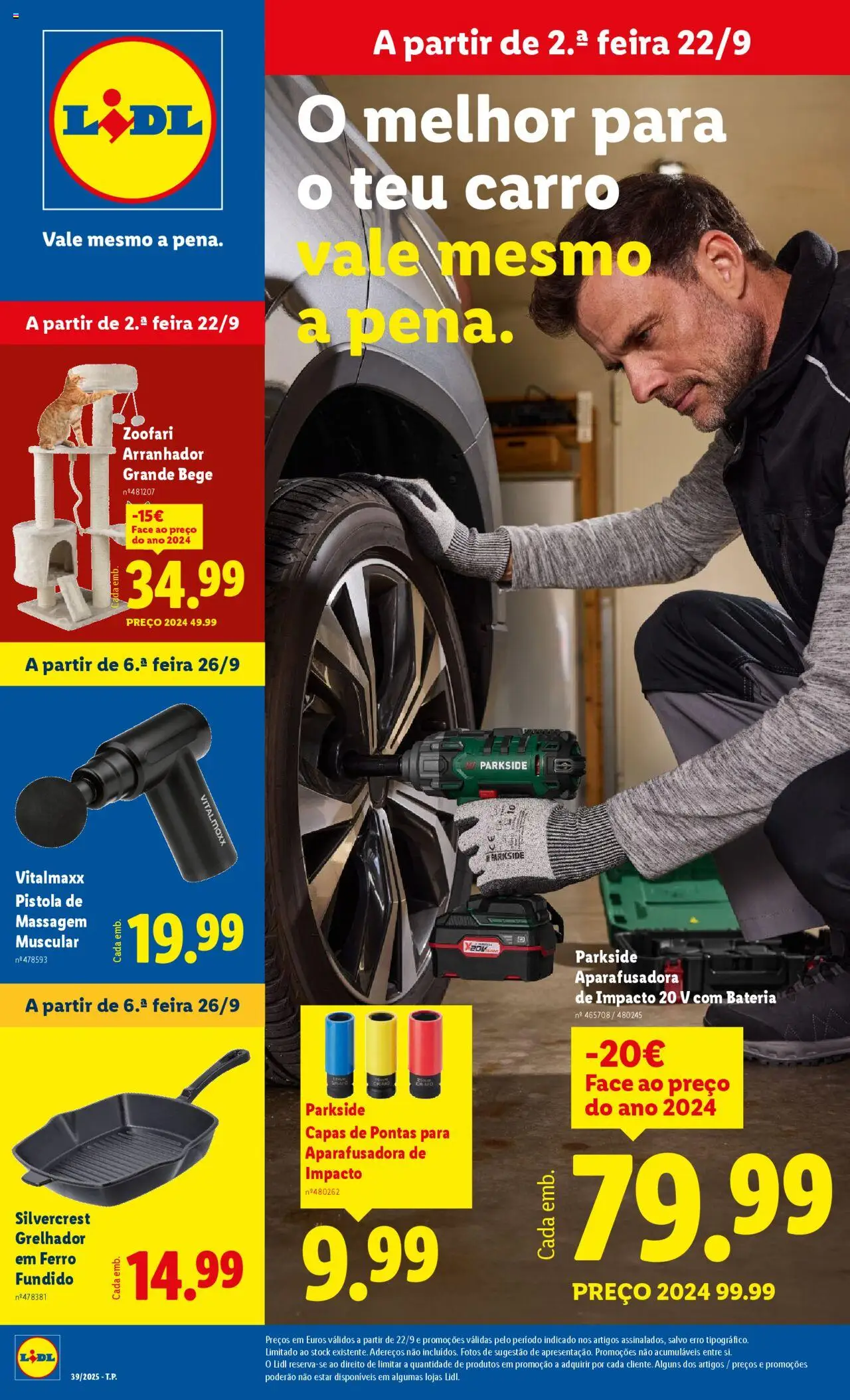 Lidl Folheto de 22/09/2025 - catálogo esta semana - página 1