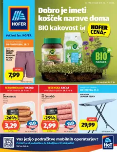 Predogled kataloga iz trgovine Hofer veljaven od 24.07.2025