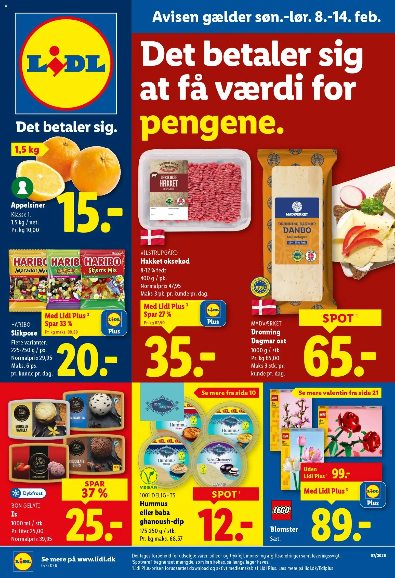 Eksempel på tilbudsavis Tilbudsavis fra butik Lidl gyldig fra 08/02/2026