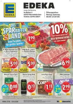 Vorschau von dem Prospekt des Geschäftes Edeka, gültig ab dem 26.10.2025