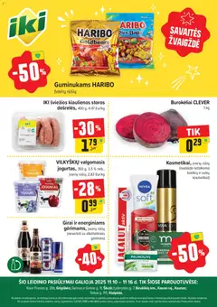 IKI parduotuvės leidinio Leidinys - Specialūs pasiūlymai IKI parduotuvės klientams galiojančio nuo 2025.11.10 peržiūra