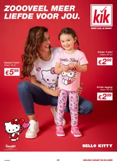 Voorbeeld van Folder van winkel KiK geldig vanaf 02-02-2026