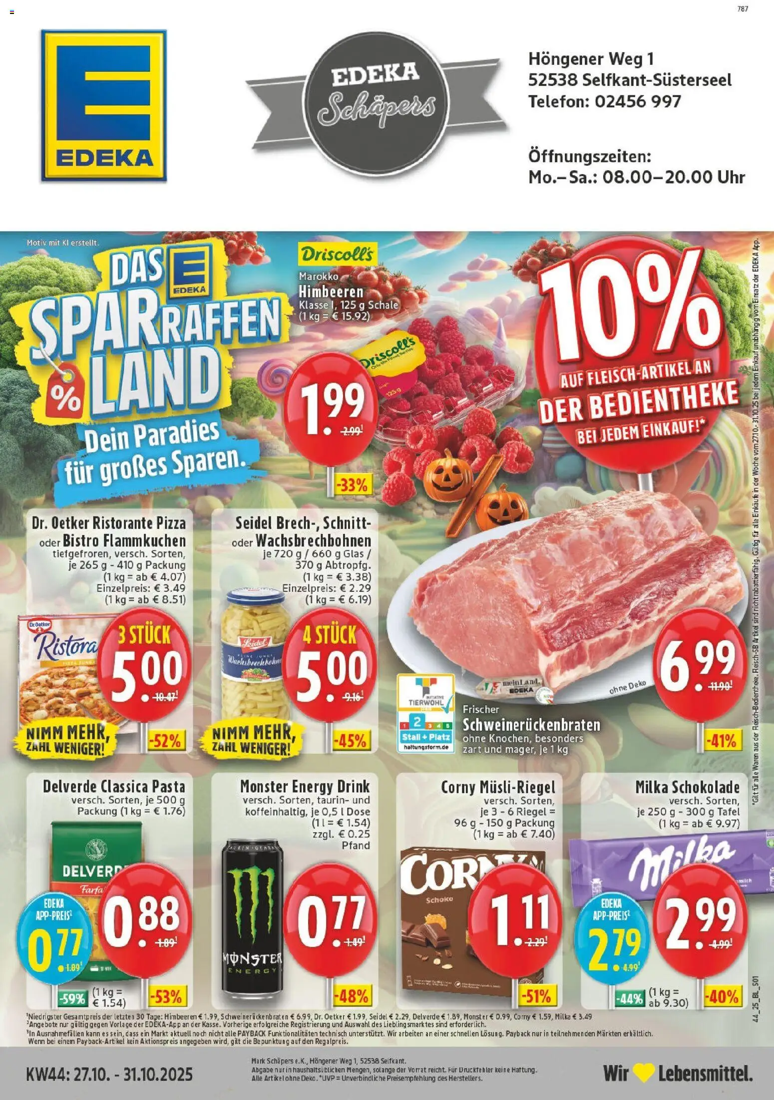 Vorschau von dem Prospekt des Geschäftes Edeka, gültig ab dem 26.10.2025