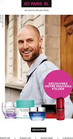 Voorbeeld van Publicité van winkel ICI Paris XL geldig vanaf 20/10/2025