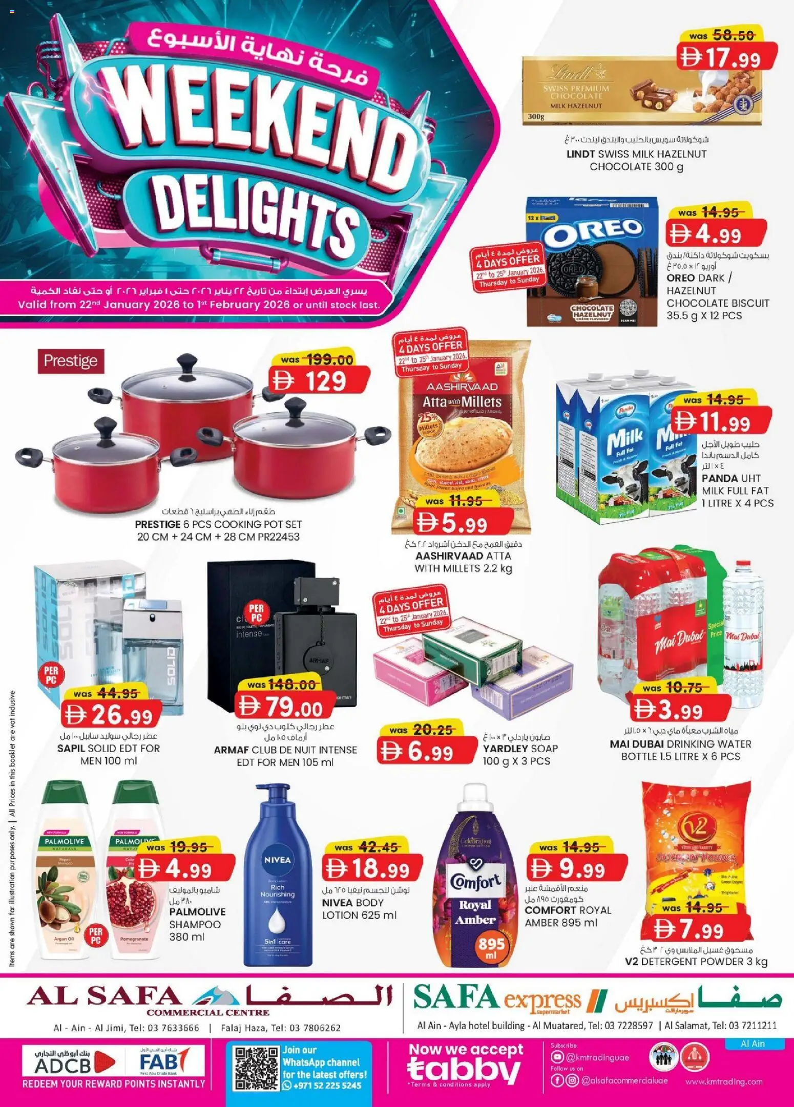 Preview of the catalogue Weekend delights of store KM Trading valid from 22 Jan, 2026